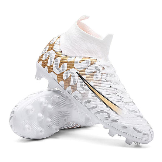 Soccer Cleats Mens Women Professional High Top Breathable Football Cleats Sneaker