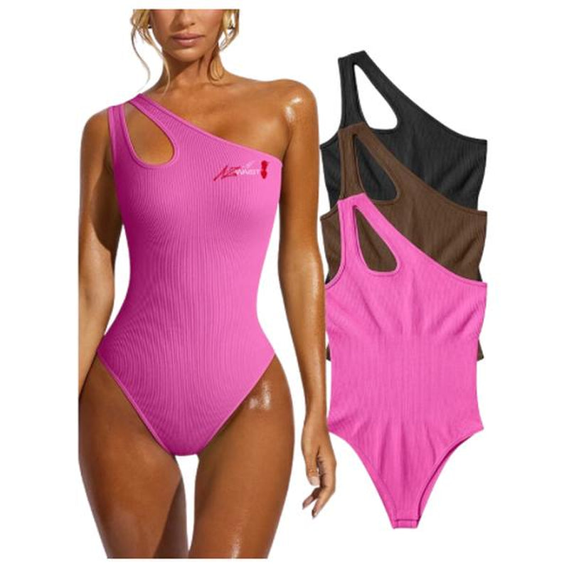 Ribbed Gym Bodysuit - Women'S Ribbed Cross Strap Top, 90% Nylon & 10% Polyester, Available in 4 Colors, Breathable, Anti-Odor, Moisture Wicking