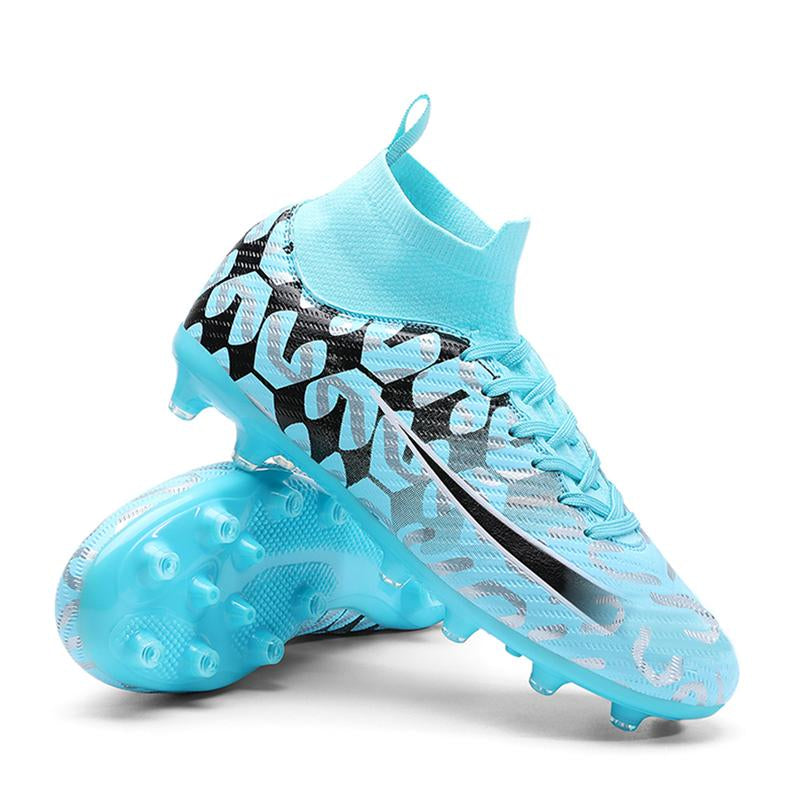 Soccer Cleats Mens Women Professional High Top Breathable Football Cleats Sneaker